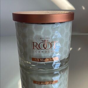 Salt Mist & Sand Candle - White and Copper